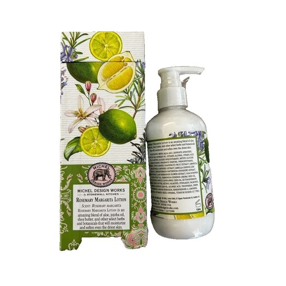 New Michel Design Works Hand & Body Lotion 8 Oz. - Rosemary Margarita - Picture 2 of 3